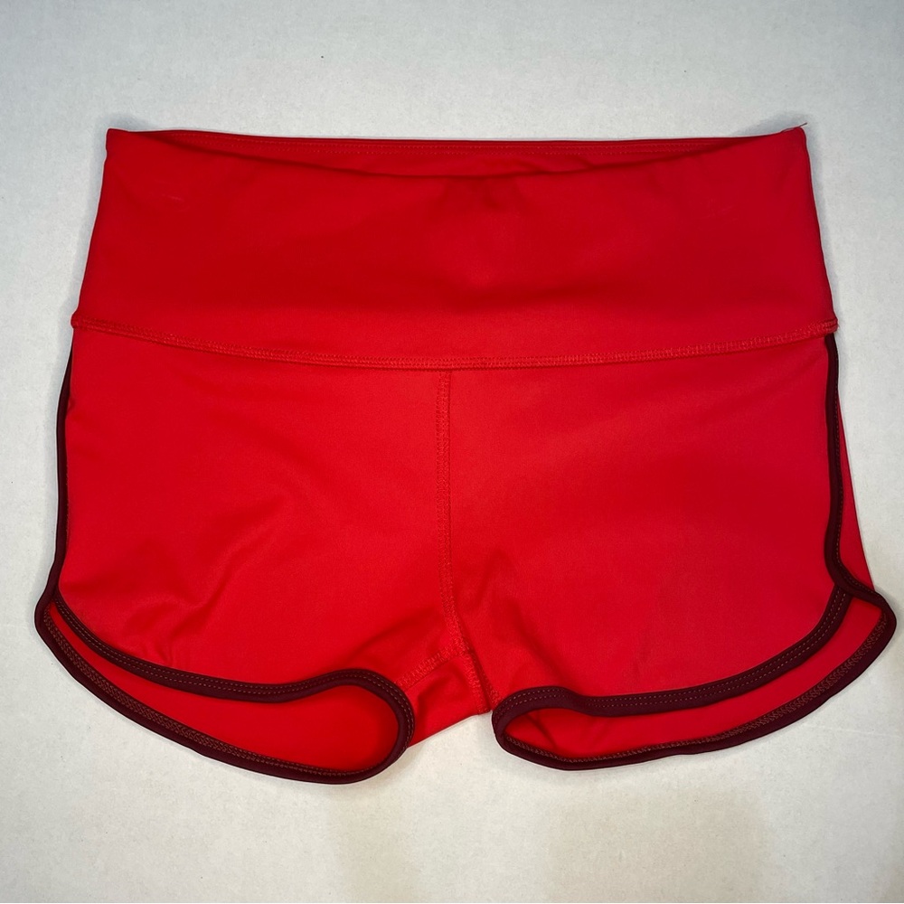 TIGER FRIDAY | Red Booty Shorts | Adult Large